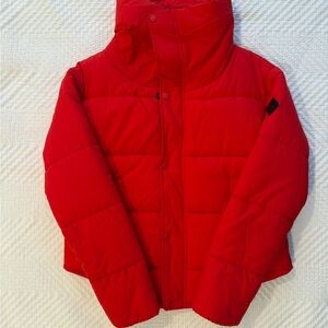 Burton Women's Red Puffer Jacket